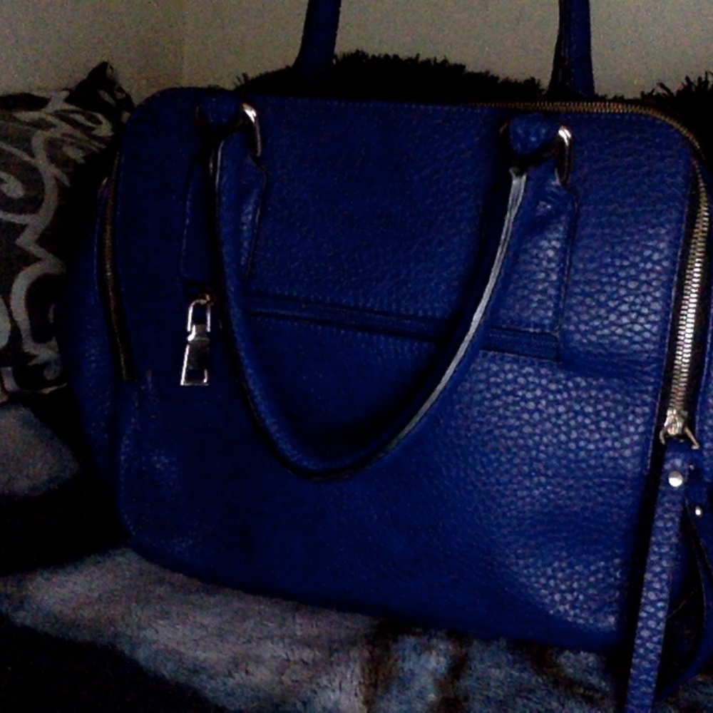 Navy blue purse